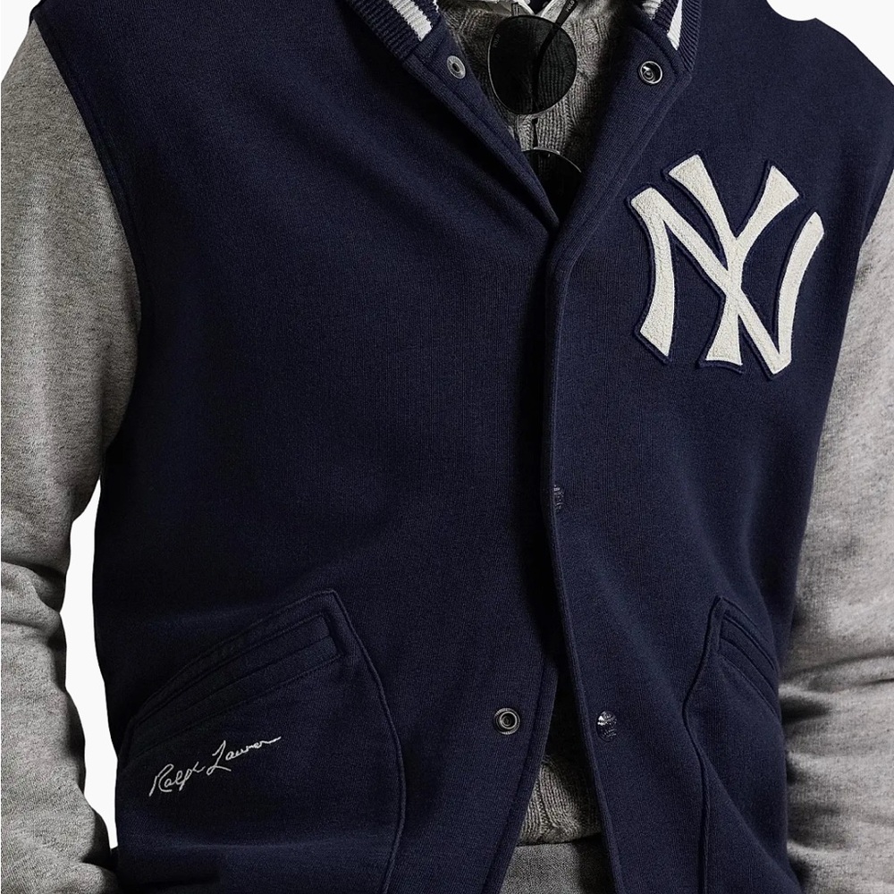 Ralph Lauren Dark Blue Varsity Jacket